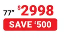 Visions Electronics LG OLED evo AI C6 PUA 4K Smart TV offer