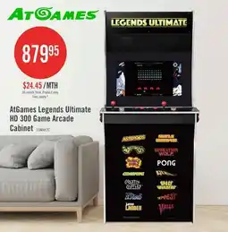 The Brick AtGames Legends Ultimate HD 300 Game Arcade Cabinet offer