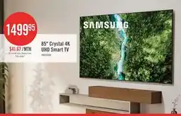 The Brick SAMSUNG 85 U8000H Crystal UHD 4K Smart Tizen TV (UN85U8000HFXZC) – 2026 Model offer