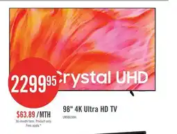 The Brick SAMSUNG 98 U9000H Crystal UHD 4K Vision AI Smart Tizen TV (UN98U9000HFXZC) – 2026 Model offer