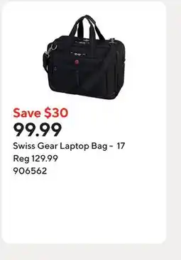 Staples Swiss Gear Laptop Bag - 17 offer