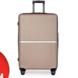 Staples Air Canada Laurentian 28 Hardside Large Checked Spinner Luggage - Champagne offer