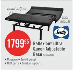 The Brick Sealy Reflexion Ultra Lifestyle Base - Queen offer