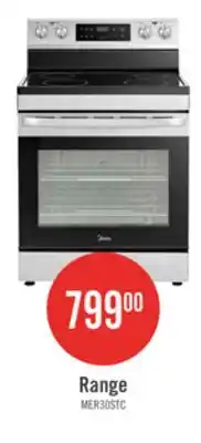 The Brick Midea 30 6.3 Cu. Ft. Electric Range - MER30B14ASTC offer