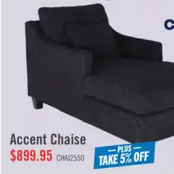 The Brick Made in Canada Sofa Lab Customizable 36 Fabric Accent Chaise with Wood Legs – Teddy Raven offer