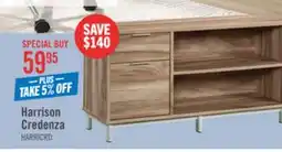 The Brick Harrison Credenza offer