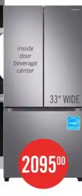 The Brick 24.5-cu. ft. French-Door Fridge offer