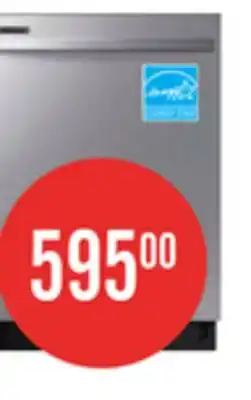 The Brick Samsung 24 53 dBA Built-In Top-Control Dishwasher with Hybrid Tub - DW80CG4021SRAA offer