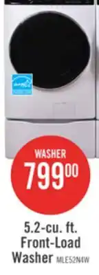 The Brick Midea 8 Cu. Ft. Electric Dryer - White - Stackable - MLE52N4AWW offer