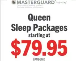 The Brick Queen Sleep Packages offer