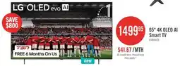 The Brick LG 65 B6 4K OLED AI Smart TV (OLED65B6GUA.ACC ) - 2026 Model offer
