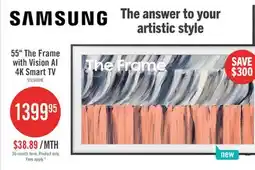 The Brick SAMSUNG 55 LS03HE The Frame with Vision AI 4K Smart TV (QN55LS03HEFXZC) - 2026 Model offer