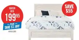The Brick QUEEN BED offer