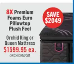 The Brick Beautyrest Black Signature Orchid Euro Pillowtop King Mattress offer