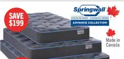 The Brick Springwall Advance Ultra Tight Top Firm Twin Mattress offer