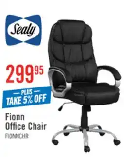 The Brick Sealy Fionn 30.5 Adjustable Office Chair - Black offer