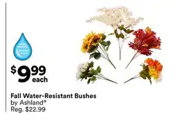 Michaels Fall Water-Resistant Bushes by Ashland offer