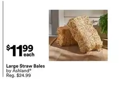 Michaels Large Straw Bales by Ashland offer
