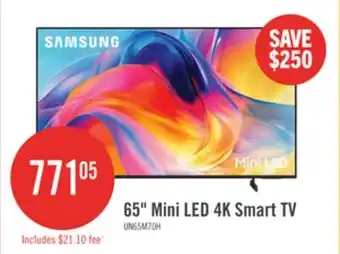 The Brick SAMSUNG 65 M70H Mini-LED 4K Smart Tizen TV (UN65M70HAFXZC) – 2026 Model offer