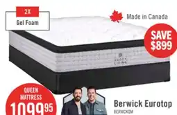 The Brick Scott Living Berwick ET Medium Queen Mattress offer