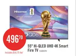 The Brick 55 Hi-QLED UHD 4K Smart Fire TV offer