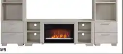 The Brick 60 Antoni Fireplace TV Stand offer