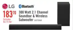 The Brick LG 2.1 CH Bluetooth Dolby Digital Soundbar with Wireless Subwoofer (S40T.DCANLLK) Subwoofer offer