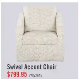 The Brick Swivel Accent Chair offer