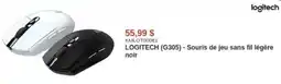 Canada Computers Logitech g305 souris de jeu sans fil légère noire offer