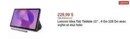 Canada Computers Lenovo Idea Tab Tablette 11" offer