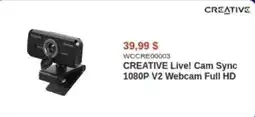 Canada Computers Creative live! cam sync 1080p v2 webcam full hd offer