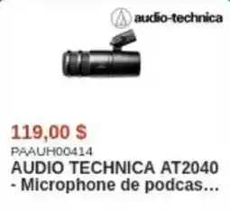 Canada Computers Audio technica at2040 offer