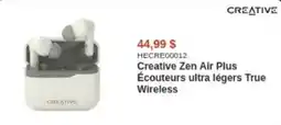 Canada Computers Creative Creative Zen Air Plus offer