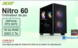 Canada Computers Acer Nitro 60 offer