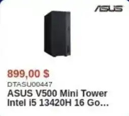 Canada Computers Asus v500 mini tower intel i5 13420h 16 go offer