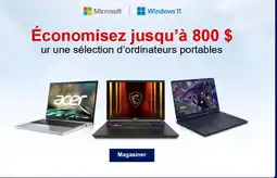 Canada Computers Microsoft Windows 11 laptops offer