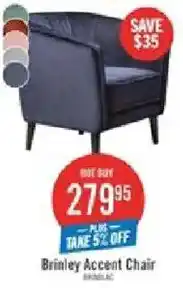 The Brick Brinley Accent Chair offer
