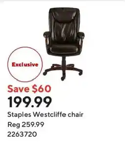 Staples Staples Westcliffe chair offer
