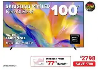 Samsung mini led neo qled 4k