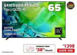 Visions Electronics Samsung mini led neo qled 4k offer