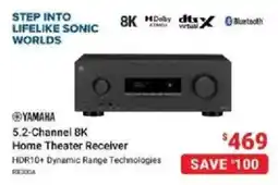 Visions Electronics Yamaha 5.2-Channel 8K Home Theater Receiver offer