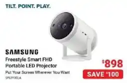Visions Electronics Samsung Freestyle Smart FHD Portable LED Projector offer