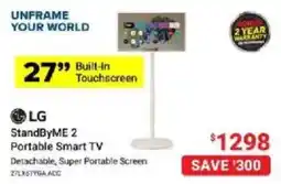 Visions Electronics LG StandByME 2 Portable Smart TV offer