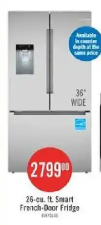 The Brick 26-cu. ft. Smart French-Door Fridge offer