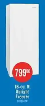 The Brick Upright Freezer offer
