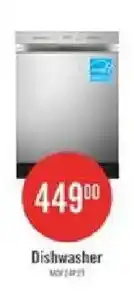 The Brick Dishwasher offer