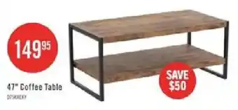 DFS KREY 47" Coffee Table