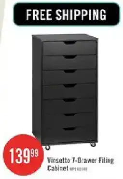 The Brick Vinsetto 7-Drawer Filing Cabinet offer