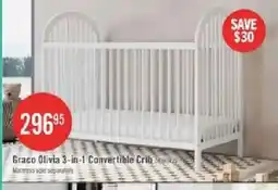 The Brick Graco Olivia 3-in-1 Convertible Crib offer