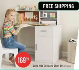 The Brick Qaba Kids Desk and Chair Set offer